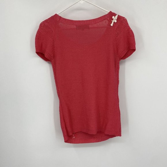 Azadeh Floral Texture Knit Sweater 1 - Picture 5 of 10